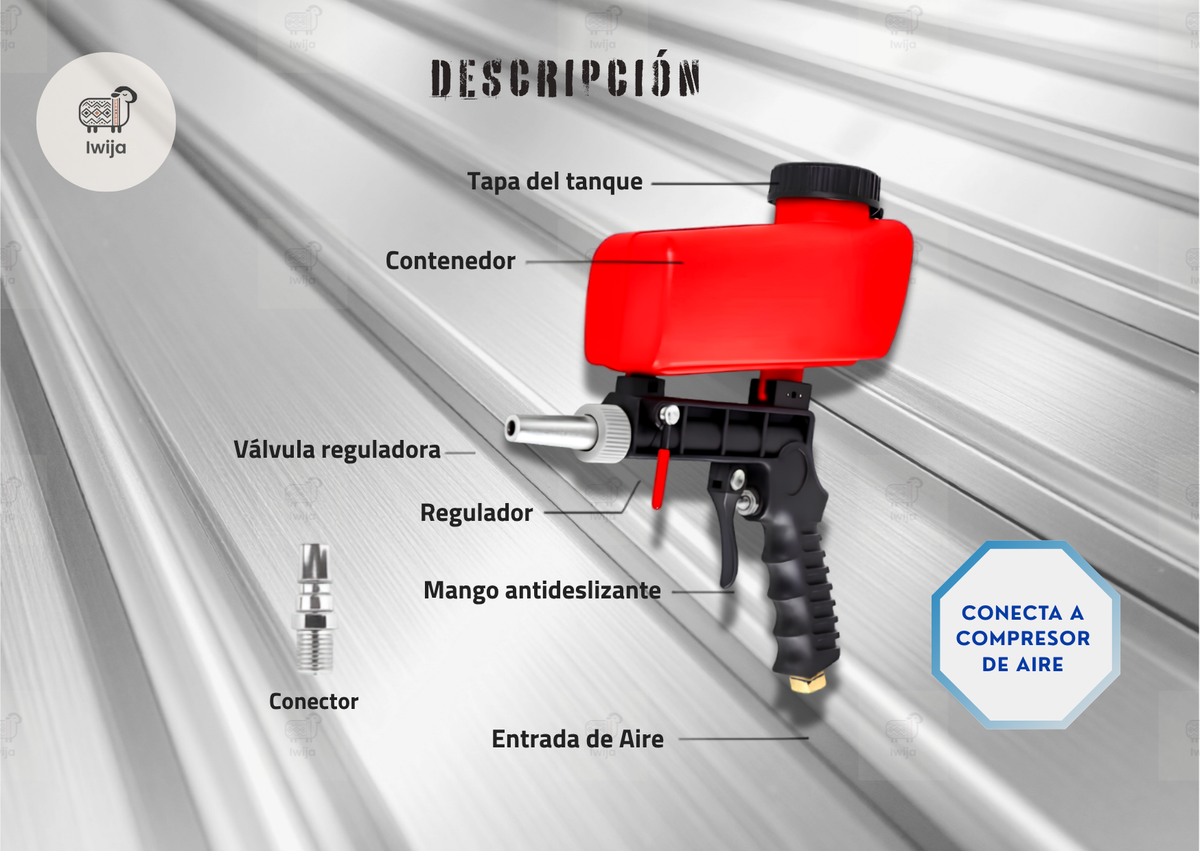 Pistola Quita Oxido